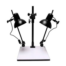 23"Inch High Copy Macro Stand 14 x 15.75" inch Base,Quick Release Mount  Lights