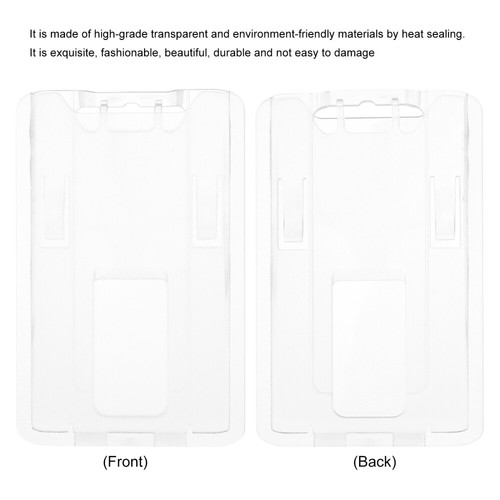 10 Pcs Certificate Tag Nurse Student Id Badges Holder Card Protectors - 第 4/12 張圖片