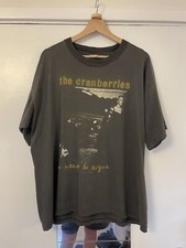 The Cranberries 1995 Tour Vintage Cotton Unisex T-shirt For Men Women