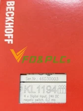 KL1194 BECKHOFF 4-channel digital input module brand new Shipping DHL or FedEX