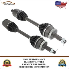 Pair Front CV Axles Shaft For Hyundai Santa Fe 2010-2012 Kia Sorento 2011-13