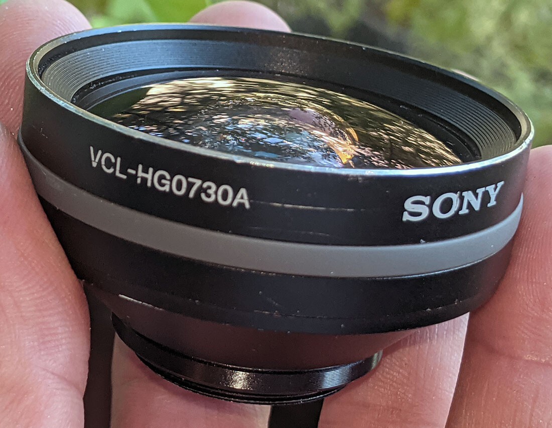 その他 SONY WIDE CONVERSION LENS VCL-HG0730A Sony wide conversion lens x 0.7 VCL -HG0730 | eBay