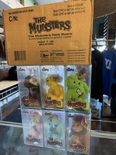 1999 Munsters Rare Bears Set of 6 Full In Case