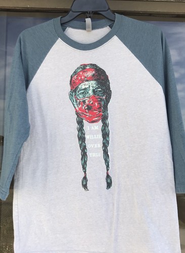 willie nelson baseball tee