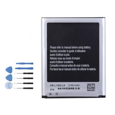 For Samsung Galaxy S3 III GT-i9300 SGH-I747 Internal Battery Replacement 2100mAh