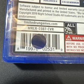 Afterparty, PlayStation 4, PS4, Limited Run Games, Brand New Sealed