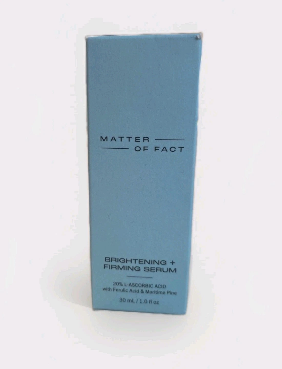 Matter Of Fact Brightening + Firming Serum 1.0 Oz/ 30 ml New In Box