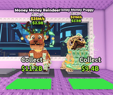 Dinero Dinero Reno y Dinero Dinero Puggy - Secreto Raro - Rápido y Barato