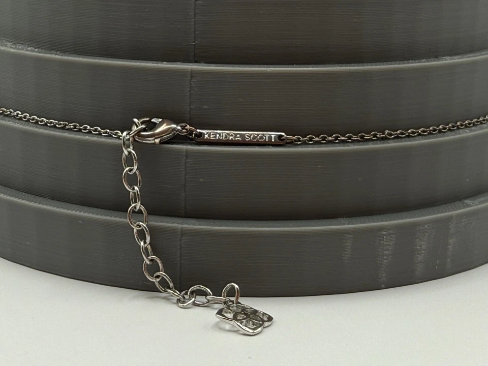 ⭐️Collar Colgante Estrella Kendra Scott Davis en Tono Plata Rodio Foto 3 de 4