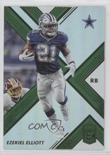 2017 Donruss Elite Green Ezekiel Elliott #25 00yf