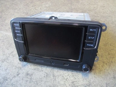 Radio Tuner AUX USB SD Bluetooth VW Golf Scirocco Sharan 6RD035187A - Bild 1 von 4