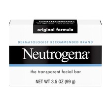 4 Pack Neutrogena The Transparent Original Formula Facial Bar, 3.5 oz