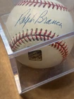 Ralph Branca Topps Autographed Baseball