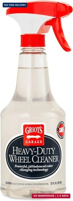 Griot's Garage Heavy-Duty Wheel Cleaner for All Wheel Finishes, Breaks Down and 