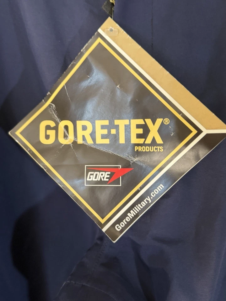 Propper Pants Mens XLR Long Navy GORE-TEX Foul Weather II Military Cargo USA - Image 2 of 4