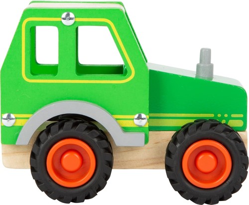 Small Foot 11078 Tractor Made of Wood for Children 18 Months and Older, FSC 100% - Picture 2 of 9