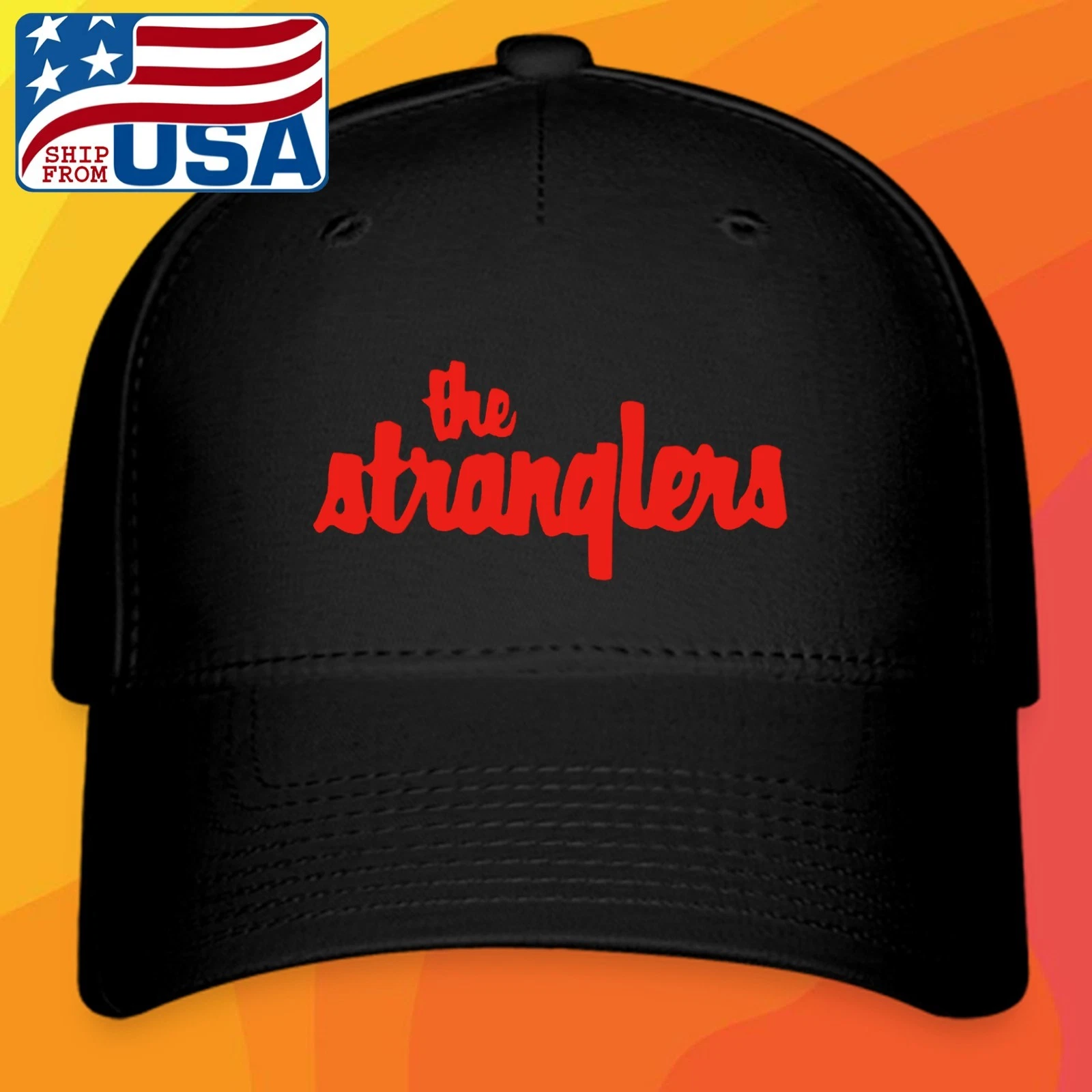 The Strangler Black Hat Baseball Cap