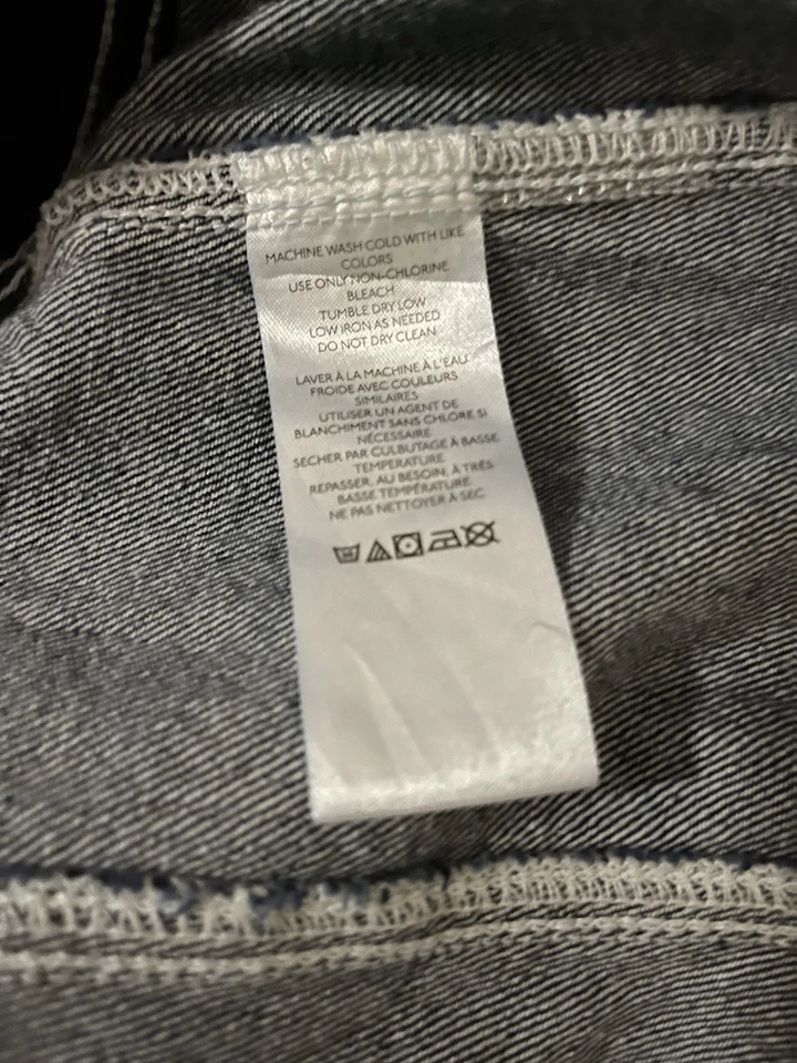 Maxi Falda BDG Urban Outfitters Mujer M Dobladillo Festoneado Asimétrico Vaquera Rodeo Foto 4 de 4