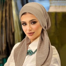 Muslim Women Hijab Hat Turban Bonnet Islamic Head Cover Islamic Cancer Headwear