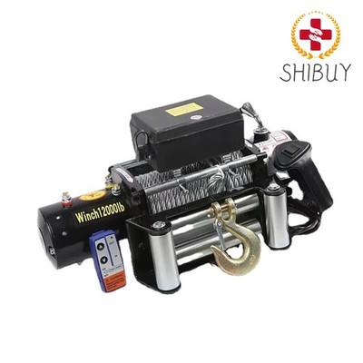 12v/24v Electric WinchSelf-rescue Traction Home Car Crane Trailer Winch Winch