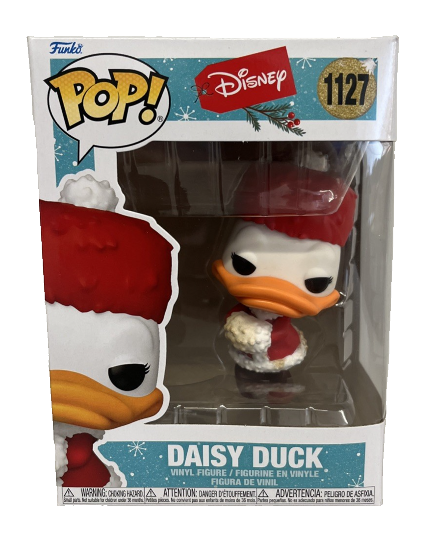 Funko Pop Disney Daisy Duck Christmas Vinyl Figure #1127 - New in Box