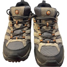 Mens Merrell Moab 2 Ventilator J06029 Walnut/Gray Mid Trail/Hiking Shoes Sz 8M