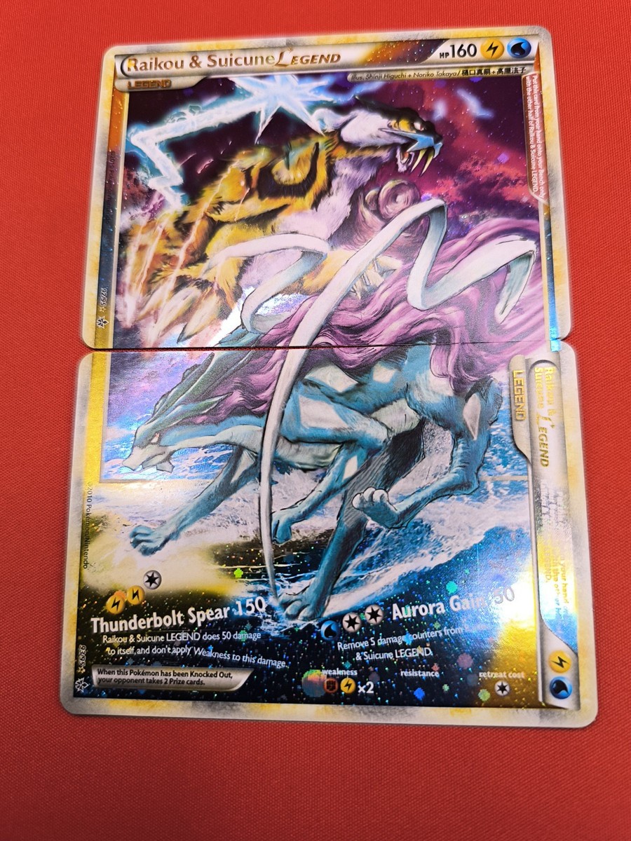 ポケモンカードゲーム PCG -  Raikou & Suicune LEGEND L2 1ED PCG - Raikou & Suicune LEGEND L2 1ED