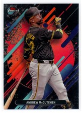 2025 Topps Finest Black Refractor Rare Andrew McCutchen 2/10 Pirates #277