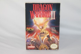Dragon Warrior III NES Nintendo Complete CIB Very Good Condition! RARE!