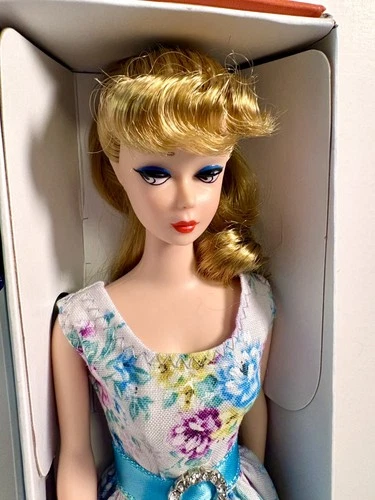 Barbie Vintage Reproduction Doll OOAK Custom Spring Dress Set Mattel 1995 Blonde