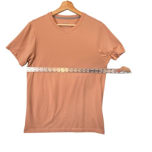 Rhone Mens Solid Crewneck Tee Organic Pima Cotton SIZE MEDIUM Classic Tshirt - Picture 4 of 7