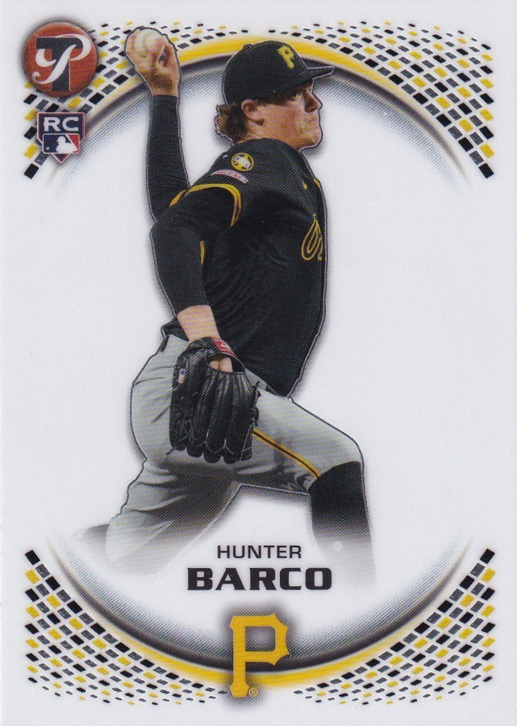 HUNTER BARCO TOPPS PRISTINE ROOKIE CARD RC PIRATES #73 2026 26