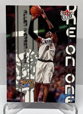 2002-03 Fleer Ultra One on One Allen Iverson Baron Davis #2