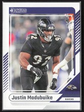 2024 Donruss Justin Madubuike Baltimore Ravens #49