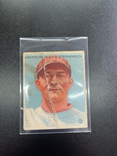 1933 Goudey Set-Break #204 Riggs Stephenson Chicago Cubs