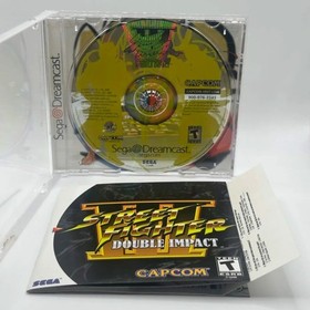 Street Fighter 3 Double Impact Sega Dreamcast CIB