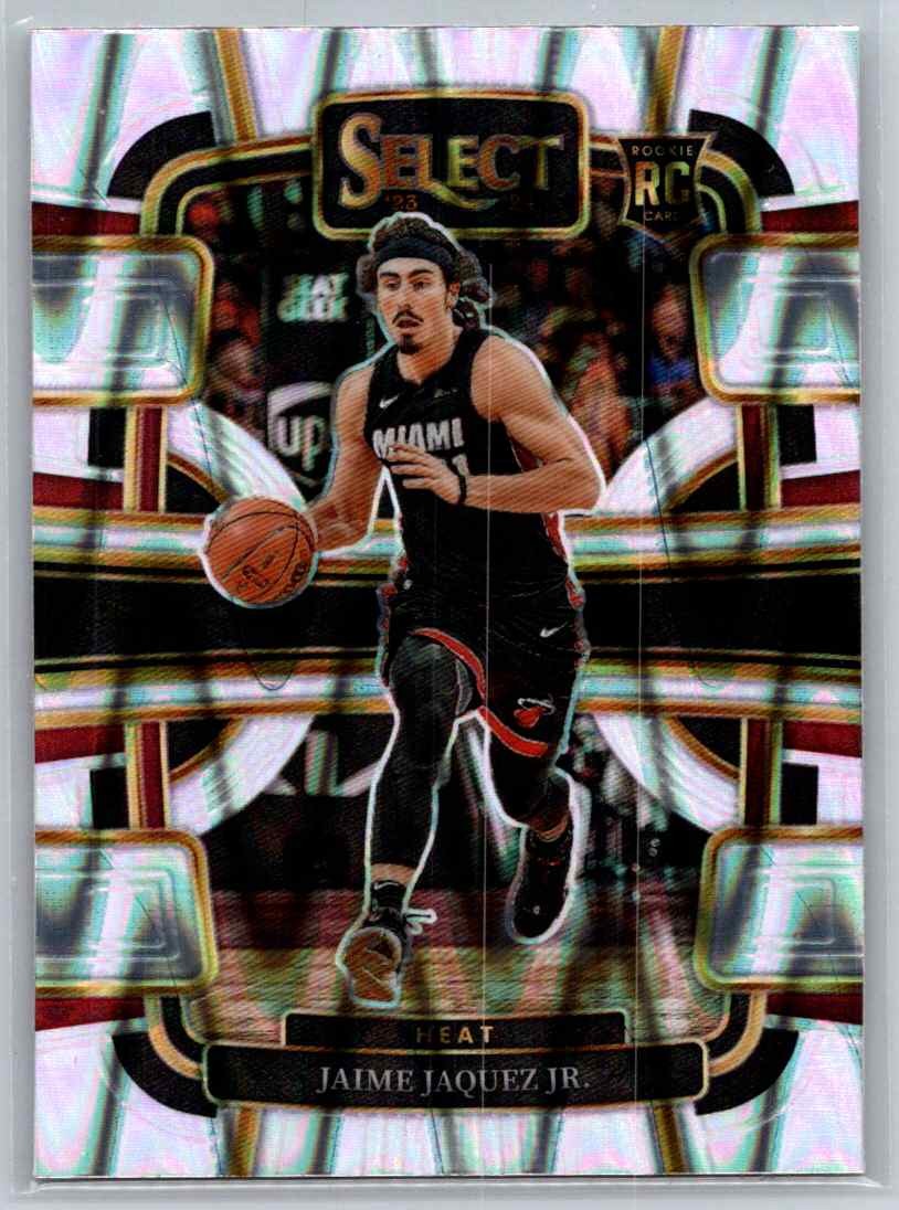 2023-24 Panini Select #100 Jaime Jaquez Jr. Tectonic Prizms