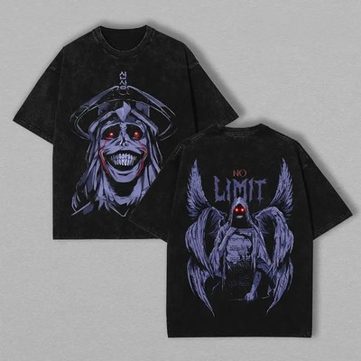 Sung Jinwoo Solo Leveling Anime T Shirt Shadow Monarch Graphic Tee