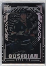 2023-24 SPx UD Black Obsidian Rookies /199 Brock Faber #OR-45 0tm