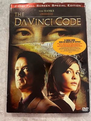The DaVinci Code (DVD, 2006, 2-Disc Set, Special Edition, Full Frame Edition)