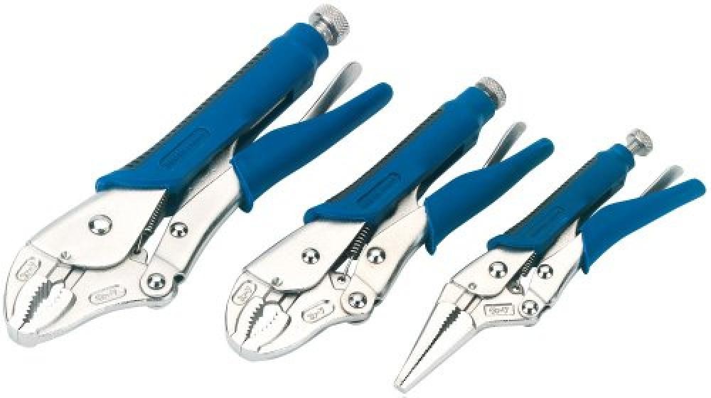 Draper 88293 - Set di 3 pinze autobloccanti - NUOVO 