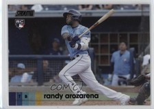 2020 Topps Stadium Club Black Foil Randy Arozarena #299 5r6