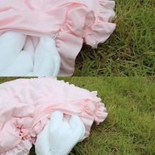 Tapis De Jeu Rond à Volants Pour Bébé De 100 Cm En Coton Doux Idéal Pour Ram ]