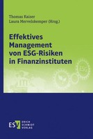 Effektives Management Von Esg-Risiken In Finanzinstituten ~ ... 9783503211883