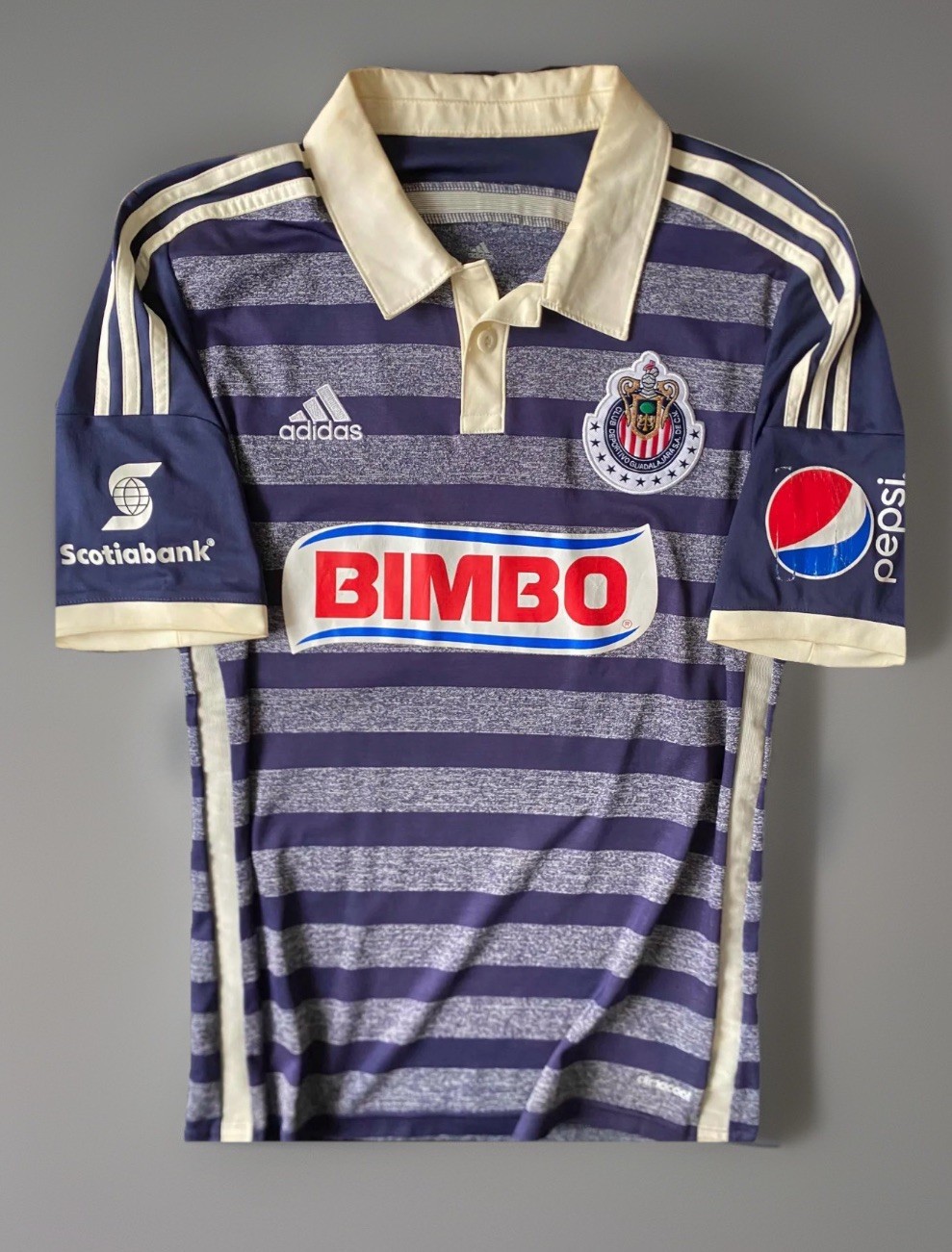 Jersey Chivas De Guadalajara 2014 Omar Bravo Small Polo-Style ⚽️
