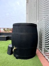 ICE TUB ROTO, 240L BLACK, NEW, PERFECT TO RECOVERING AT HOME 