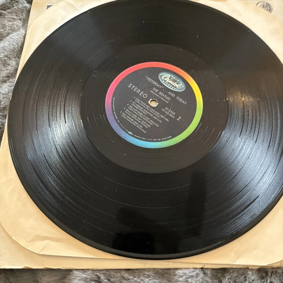 Beatles * Yesterday and Today * ST 2553 * 1st press * 1966 * STEREO * Scranton - Image 3 of 4