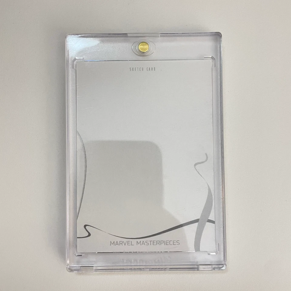2022 Marvel Masterpieces Blank Sketch Card, Artist Proof, Near Mint, Upper Deck - Image 2 of 3