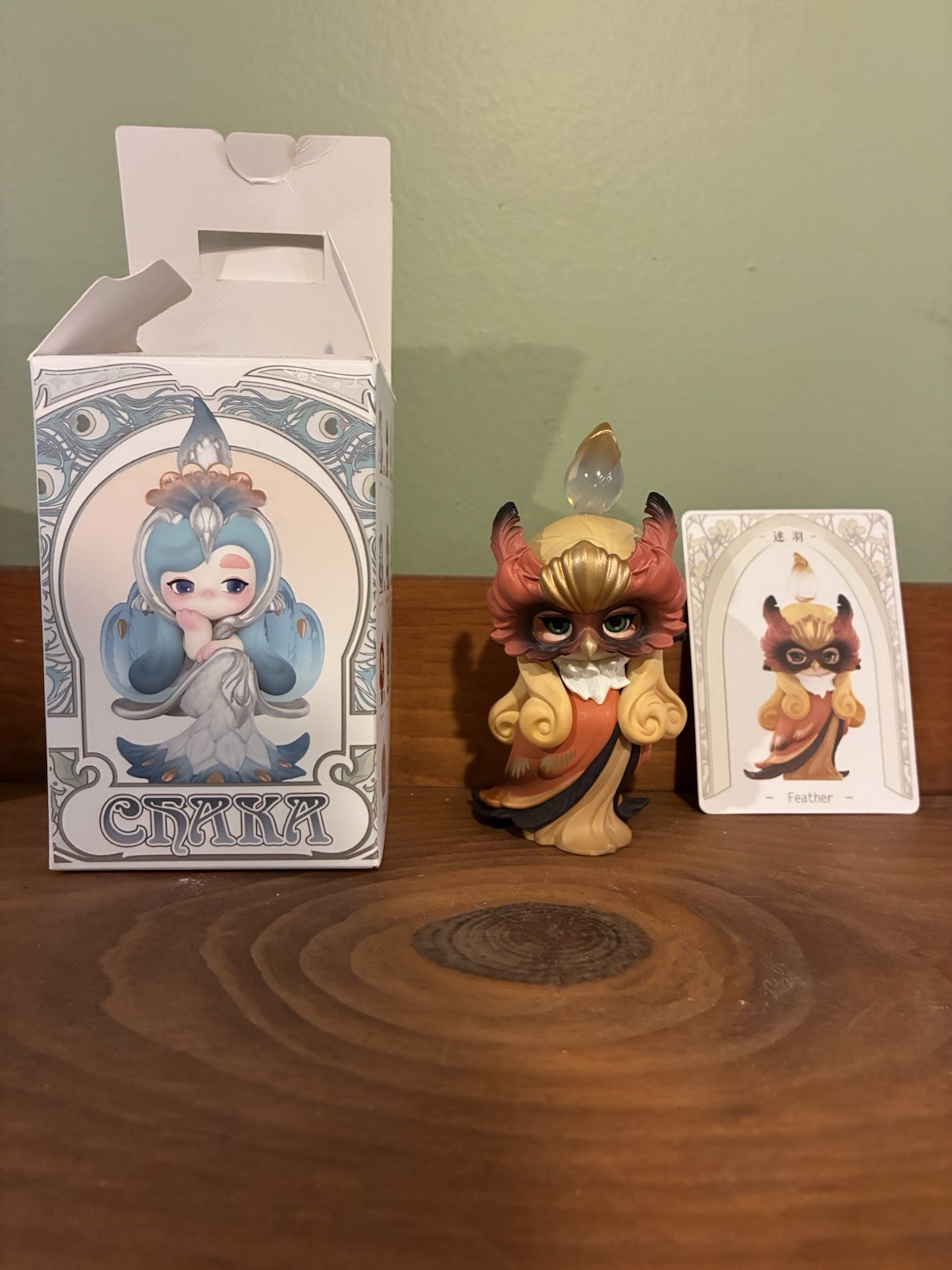 CHAKA Luminous Reverie Series Feather Pop Mart Figurine