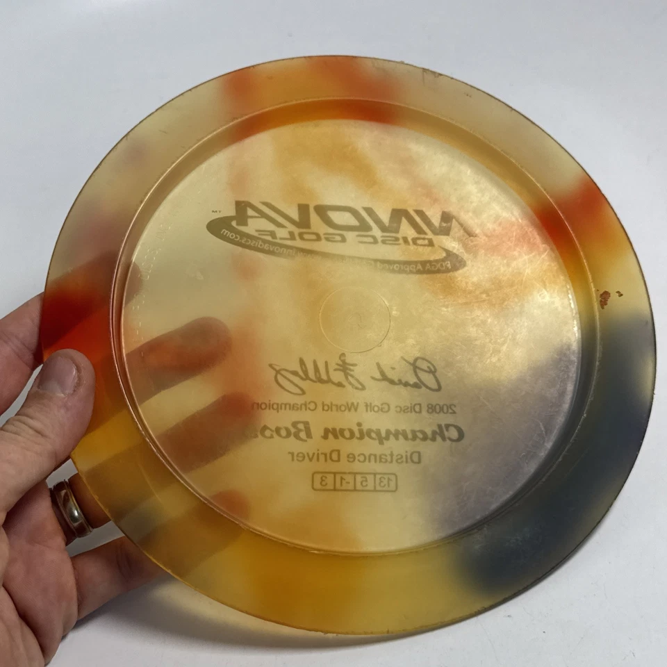 INNOVA 2008 DAVID FELDBERG WORLD CHAMPION BOSS DISC GOLF Driver 174 Grams - Image 4 of 4